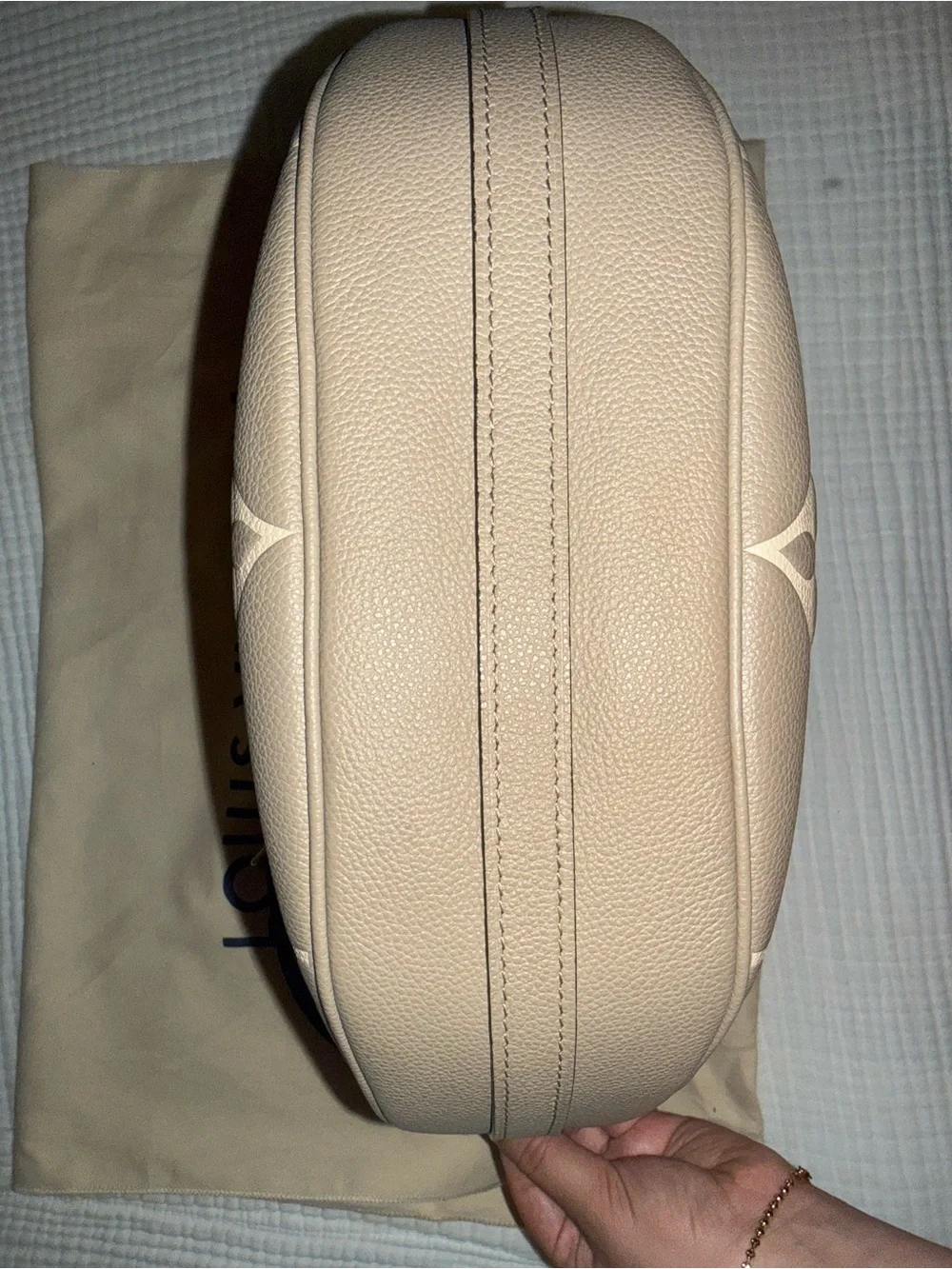 Louis Vuitton Hobo Loop Gray Bag